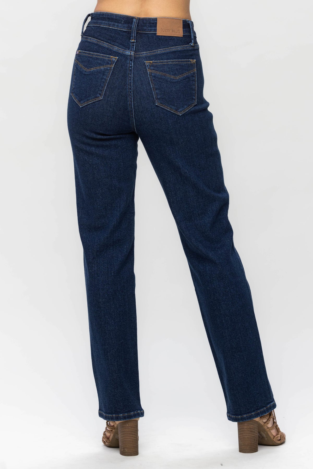 Judy Blue High Waist Classic Straight Jeans
