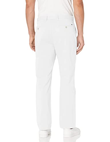 Tommy Hilfiger Men's Chino Pants Custom Fit, Bright White 32x38