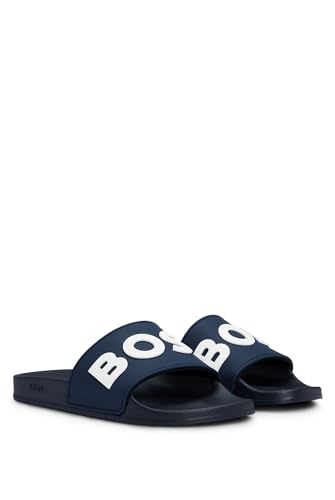 BOSS Men's Modern Slide, darkblue, 10