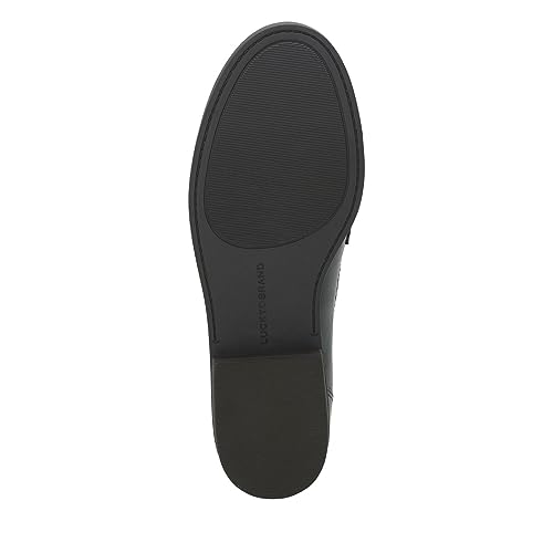 Lucky Brand Women's Floriss Loafer Flat, Black, 9
