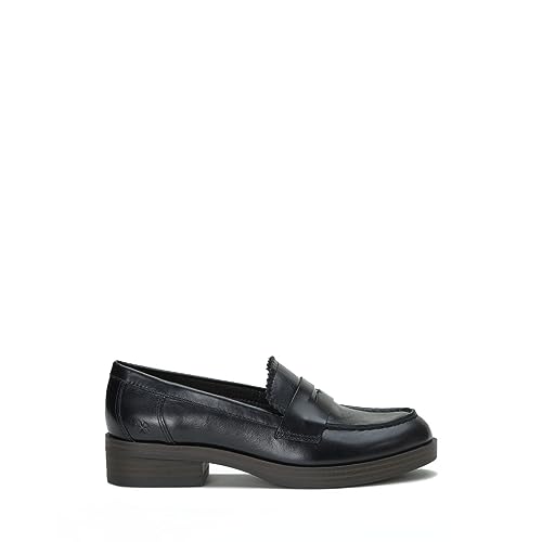 Lucky Brand Women's Floriss Loafer Flat, Black, 9