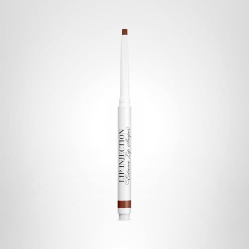 Too Faced Lip Injection Extreme Lip Shaper | Plumping, Waterproof, Liner Pencil, 0.01 Ounce, In Big Truffle