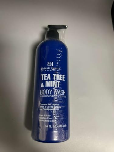 Botanic Hearth Tea Tree & Mint Body Wash With Fresh Scent- 16 fl oz