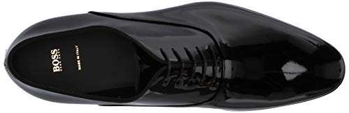 BOSS Hugo Evening Patent Leather Oxford Shoes Black