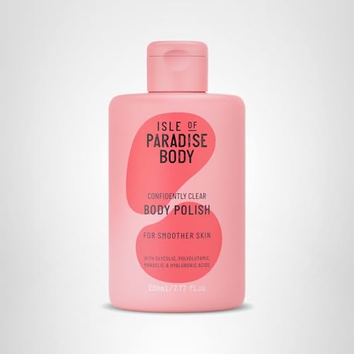 Isle of Paradise Confidently Clear Body Polish, Body Scrub