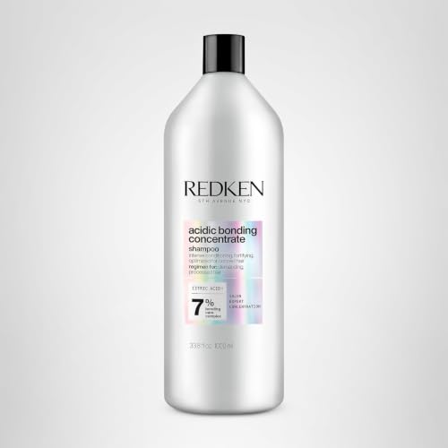 Redken Acidic Bonding Concentrate Shampoo – For Damaged Hair, 33.8 fl oz