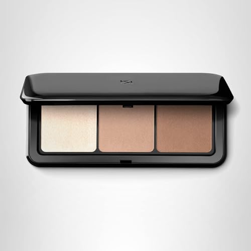KIKO Milano Contour Obsession Palette 01 | Face Palette With 2 Contour Powders And 1 Highlighter