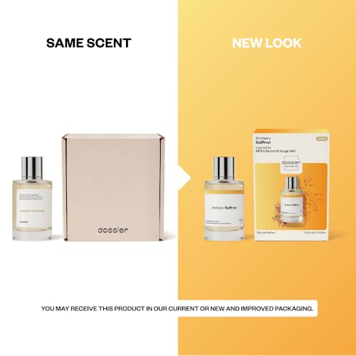 Dossier - Ambery Saffron - Inspired by Baccarat Rouge 540 - Unisex EDP