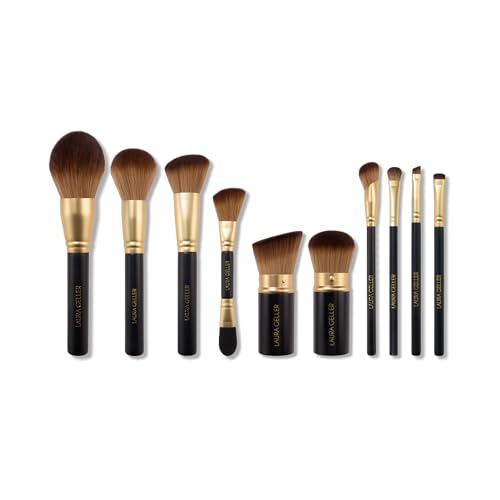 LAURA GELLER The Brush Vault - Makeup Brush Collection- 10 Count