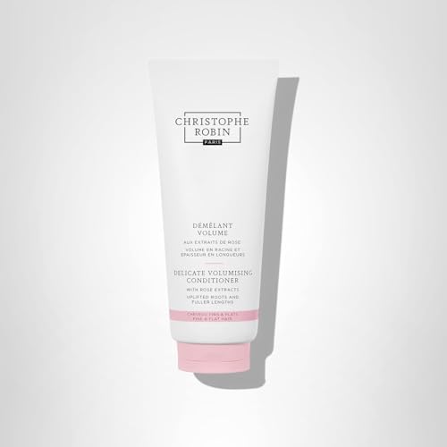 Christophe Robin Delicate Volumizing Conditioner With Rose Extracts for Thin, Fine, and Flat Hair 6.7 fl. oz