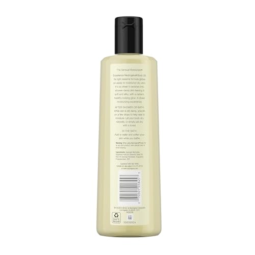 Neutrogena Body Oil Light Sesame Formula, Twin Pack, 16 fl oz