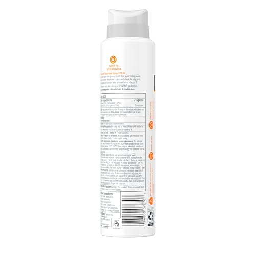 Neutrogena Clear Body Sunscreen Spray SPF 50, 5 oz