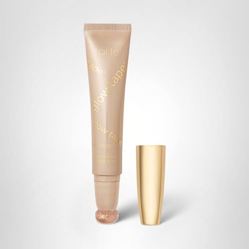 tarte glow tape highlighter – Illuminating Makeup with Lightweight Buildable Mineral Pigments & Shea Butter, Vegan & Cruelty-Free, full size, pearl glow