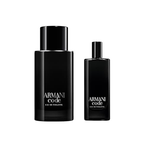 Armani Beauty Code Eau de Toilette Ambery Woody Travel Cologne Set