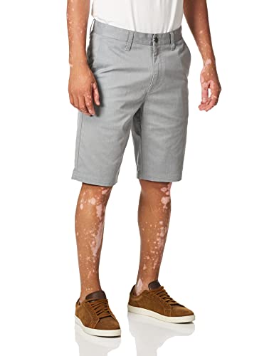 Volcom Men's Vmonty Stretch Chino Short, Heather Grey, 32