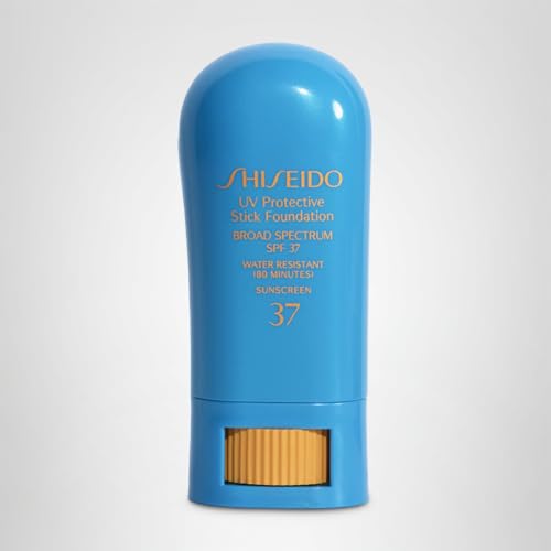 Shiseido UV Protective Stick Foundation SPF 37, Fair Ivory - 9g (0.31 oz) - Provides a Natural-Looking Finish & Protects Skin from UV Rays