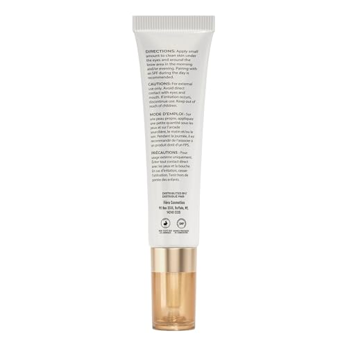 FIÈRA Bakuchiol Firming Eye Cream - Designed Specifically For Mature Skin - Targets Wrinkles, Anti-Aging, Dark Spots, and Fine Lines - Hydrating and Rejuvenating Formula - 15 ML / 0.5 FL. OZ.