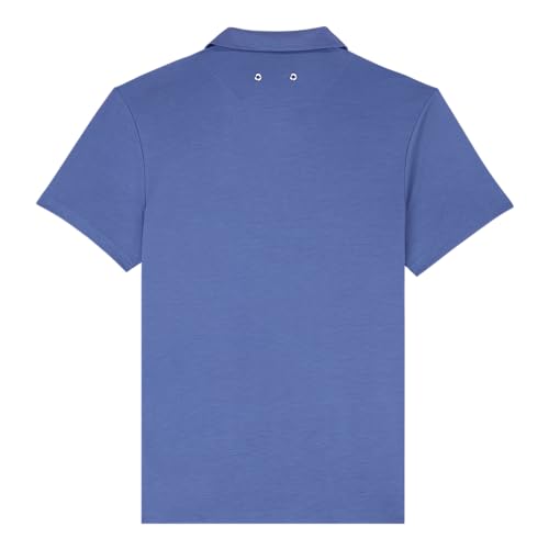 Vilebrequin Men Tencel Polo Shirt Solid, XL, Storm