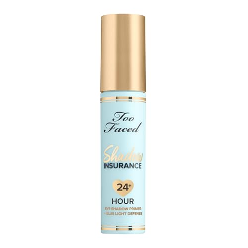 Too Faced Shadow Insurance 24-Hour Eye Shadow Primer | Long Lasting + Waterproof, 0.2 Fl Oz