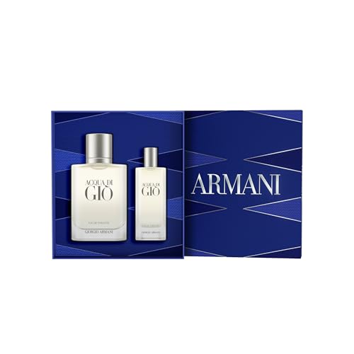 Armani Beauty Acqua di Giò Eau de Toilette Aquatic Cologne Set for Men