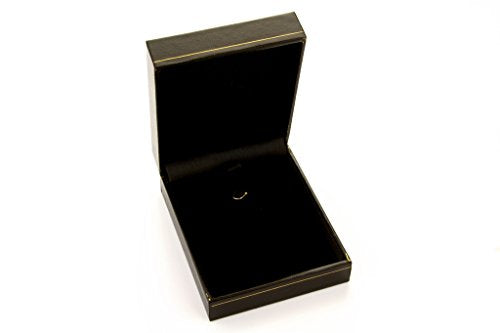 The World Jewelry Center 14k Real Yellow Gold Religious Saint Christopher Medal Pendant with 1.5mm Flat Open Wheat Chain Necklace - 18"