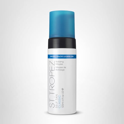 St.Tropez Classic Bronzing Self Tan Mousse for Streak-Free, Golden Tinted, Natural-Looking Tan, 4 Fl Oz