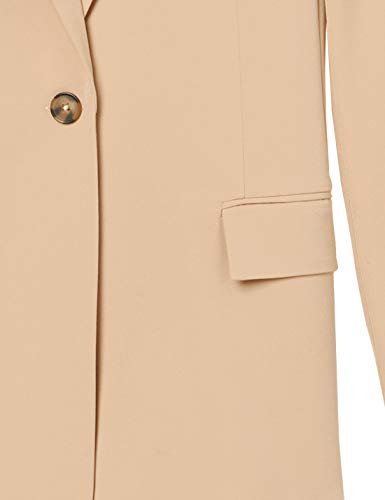 The Drop Women's Blake Long Blazer, Praline, Small