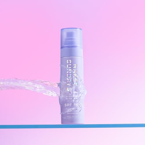 Naked Sundays SPF 50 Hydrating Glow Sunscreen Mist for Face, 75ml