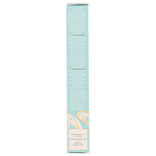 Grande Cosmetics GrandeMASCARA Waterproof Peptide Mascara, Black, 0.2 oz