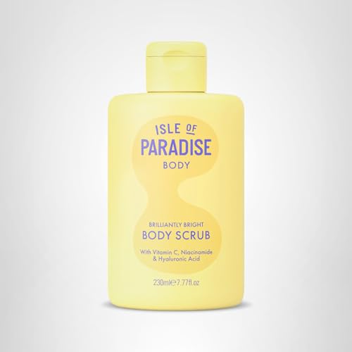 Isle of Paradise Brilliantly Bright Body Polish, Exfoliating Scrub