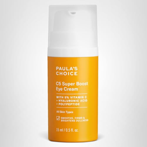 Paula's Choice C5 Super Boost Eye Cream with 5% Vitamin C, 0.5 Fl Oz