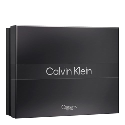 Calvin Klein Obsession for Men Eau de Toilette – Ambery Men's Cologne – With Notes of Bergamot, Mandarin, Lavender & Musk – Long Lasting Fragrance