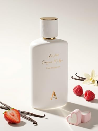 Atralia Sugar Mallow Eau de Parfum 100ml | Sweet Marshmallow, Strawberry & Vanilla Perfume for Women | Long Lasting Gourmand Fragrance with Candy Sugar & Musk