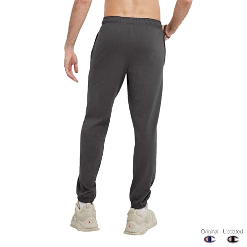Champion mens Everyday Cotton Closed Pant pajama bottoms, Granite Heather, X-Large US