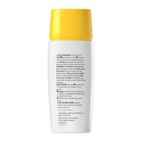 Cetaphil Sheer Mineral Face Sunscreen, SPF 50, Zinc Oxide, 1.7 Fl Oz