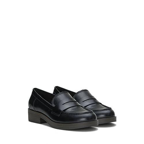 Lucky Brand Women's Floriss Loafer Flat, Black, 9