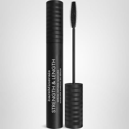 bareMinerals Strength & Length Serum Mascara, Extreme Black, 0.27 oz