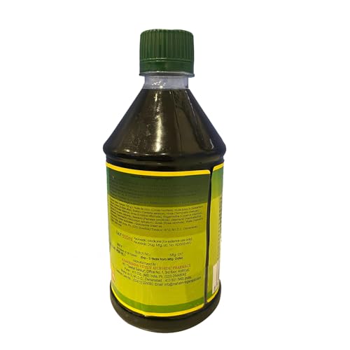 RVAP Mahabhringraj Oil 500ml | Pure indian MaKa's Ayurvedic Oil for Hair care | Enriched with various Indian herbs and ingredients (17 fl oz)