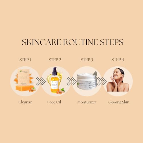 Glow Turmeric Face Oil, Organic Rosehip Oil, Camellia & Vitamin C - 2 oz