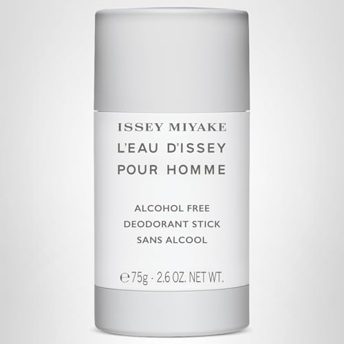 Issey Miyake L'Eau d'Issey Pour Homme Deodorant for Men - Comfortable, Scented Deodorant Stick - With Notes of Yuzu, Nutmeg & Sandalwood - 2.6 oz