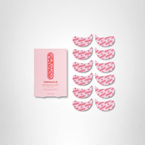 Topicals, Faded Brightening Under Eye Masks, Depuffs & Brightens, Set of 6