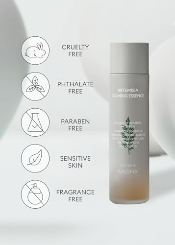 MISSHA Artemisia Calming Essence Korean Toner Mugwort 5.07 oz