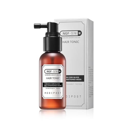 CELONIA NGF 574H Hair Tonic, Korean Primed Bio Stem Cell Hair And Scalp Treatment Serum For Hair Growth And healthy Scalp, Non Greasy Non Oily, Anti Hair Loss, Reduce Flaky Itchy And Dry Scalp 50ml