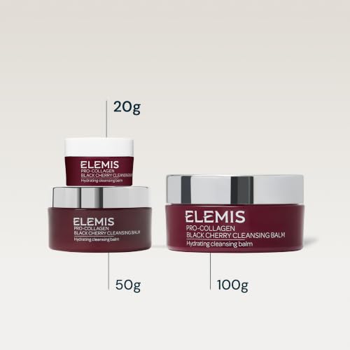 ELEMIS Pro-Collagen Black Cherry Cleansing Balm,3-in-1 Facial Cleanser,100g