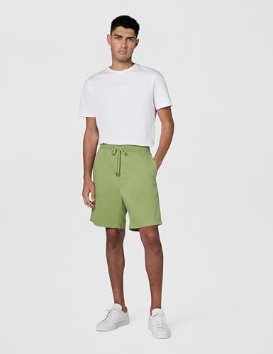 Michael Kors Men's Flap Pocket Drawstring Short, Light Sage, 30