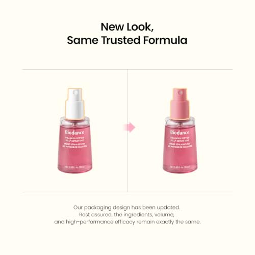 BIODANCE Collagen Peptides Jelly Serum Mist, Hydrating Face Mist, Plumping, Anti-Aging Face Spray, Sprayable Hydrogel, Travel Essentials & Self Care Gifts for Women, Korean Skin Care | 1.69 fl.oz
