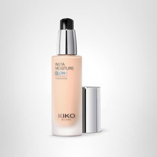 KIKO Milano Instamoisture Glow Foundation 03, Hydrating Liquid Foundation With A Radiant Finish