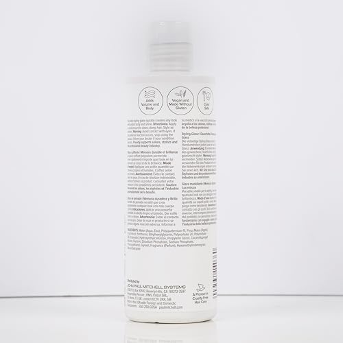 Paul Mitchell Super Sculpt Styling Glaze, Flexible Hold, Lasting Memory + Shine, For All Hair Types, 8.5 fl oz