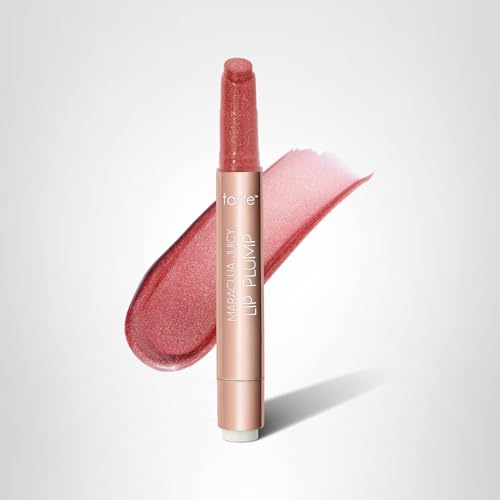 tarte maracuja juicy shimmer glass lip plump – Hydrating & Volumizing Lip Gloss Balm with Hyaluronic Acid & Vitamin E, Plumps & Moisturizes, Vegan & Cruelty-Free, full size, berry