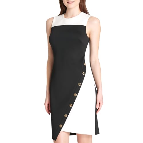 Tommy Hilfiger Women's Dresses Dress,Black/Khaki,16